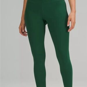 lululemon athletica Forest Green High-Rise Leggings